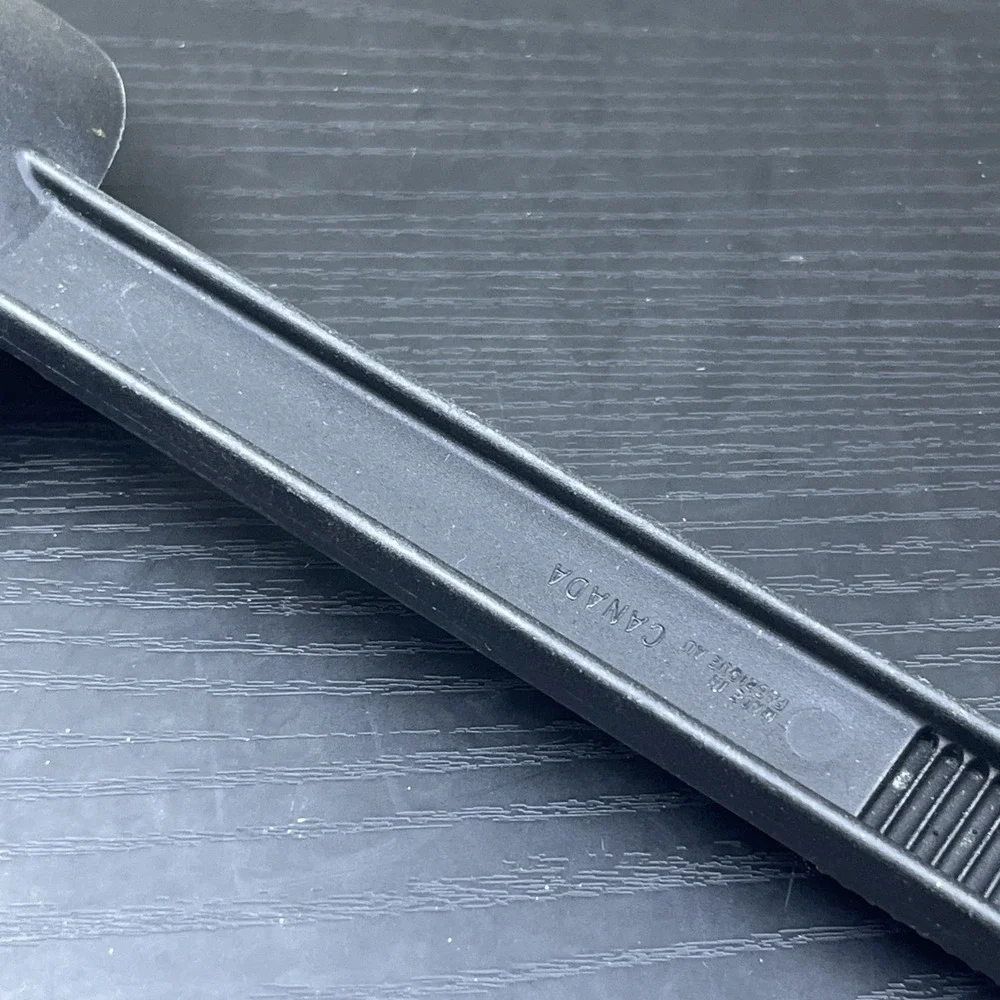 T-Fal Slotted Spoon Black Deep Scoop Straining Draining Serving Spoon Canada
